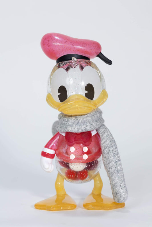 Disney Donald Duck Blop Blop Series Figure (2023 Christmas Limited Edition) 迪士尼唐老鴨款Blop Blop系列人偶 (2023聖誕限定版) (預售) (此價格不含運費)