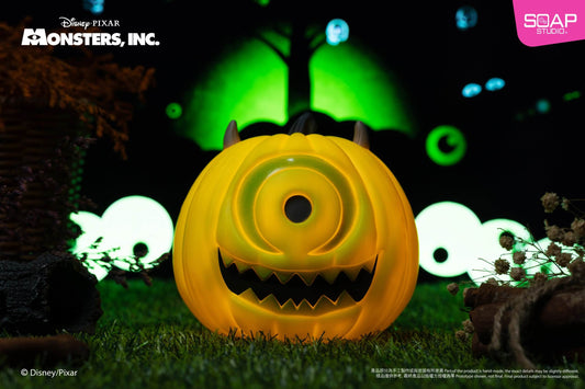 Disney Pixar Monsters, Inc. Mike Pumpkin Head Night Light 迪士尼彼思怪獸大學三眼仔造型南瓜頭夜燈 (此價格不含運費)