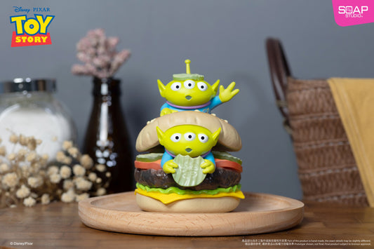 Pixar Aliens Mini Burger Day Figure 彼思三眼仔款迷你漢堡日人偶 (此價格不含運費)