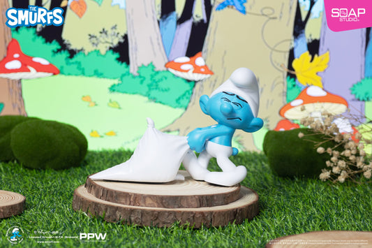 Smurfs - Lazy Smurf Door Stopper 藍精靈 惰惰門擋 (此價格不含運費)